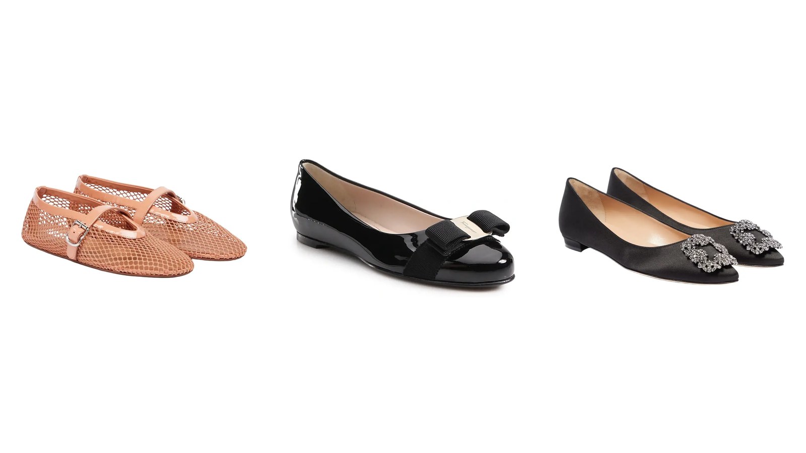 The Best Designer Ballet Flats, From Alaïa's Mesh to The Row's Mary Janes