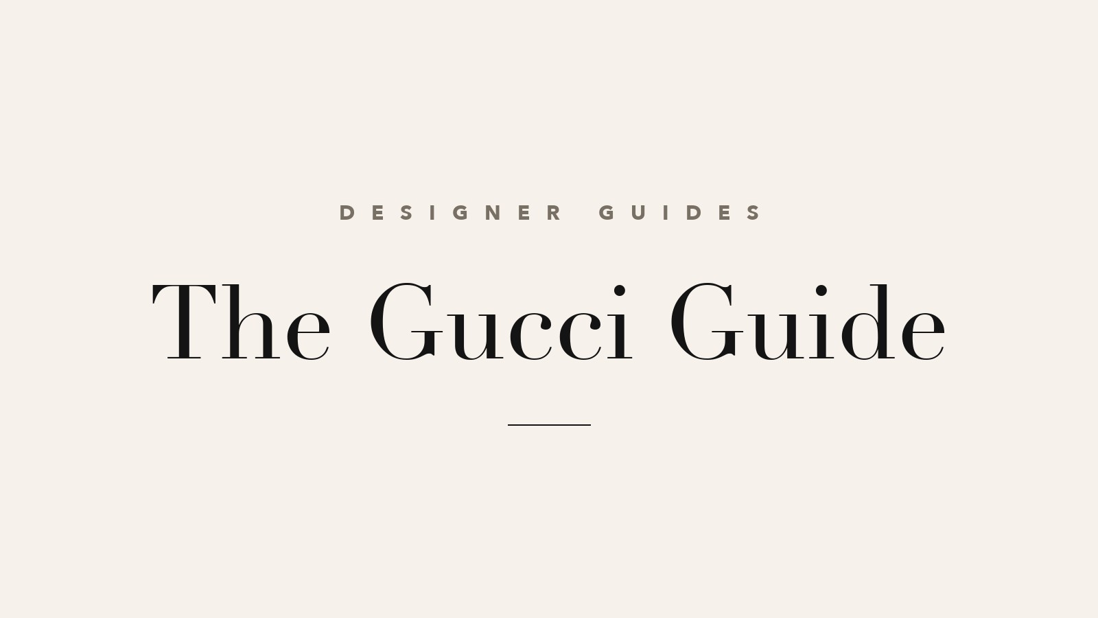 The Gucci Guide: Horsebit Loafers, Jackie and Bamboo Bags, and How Gucci Fits
