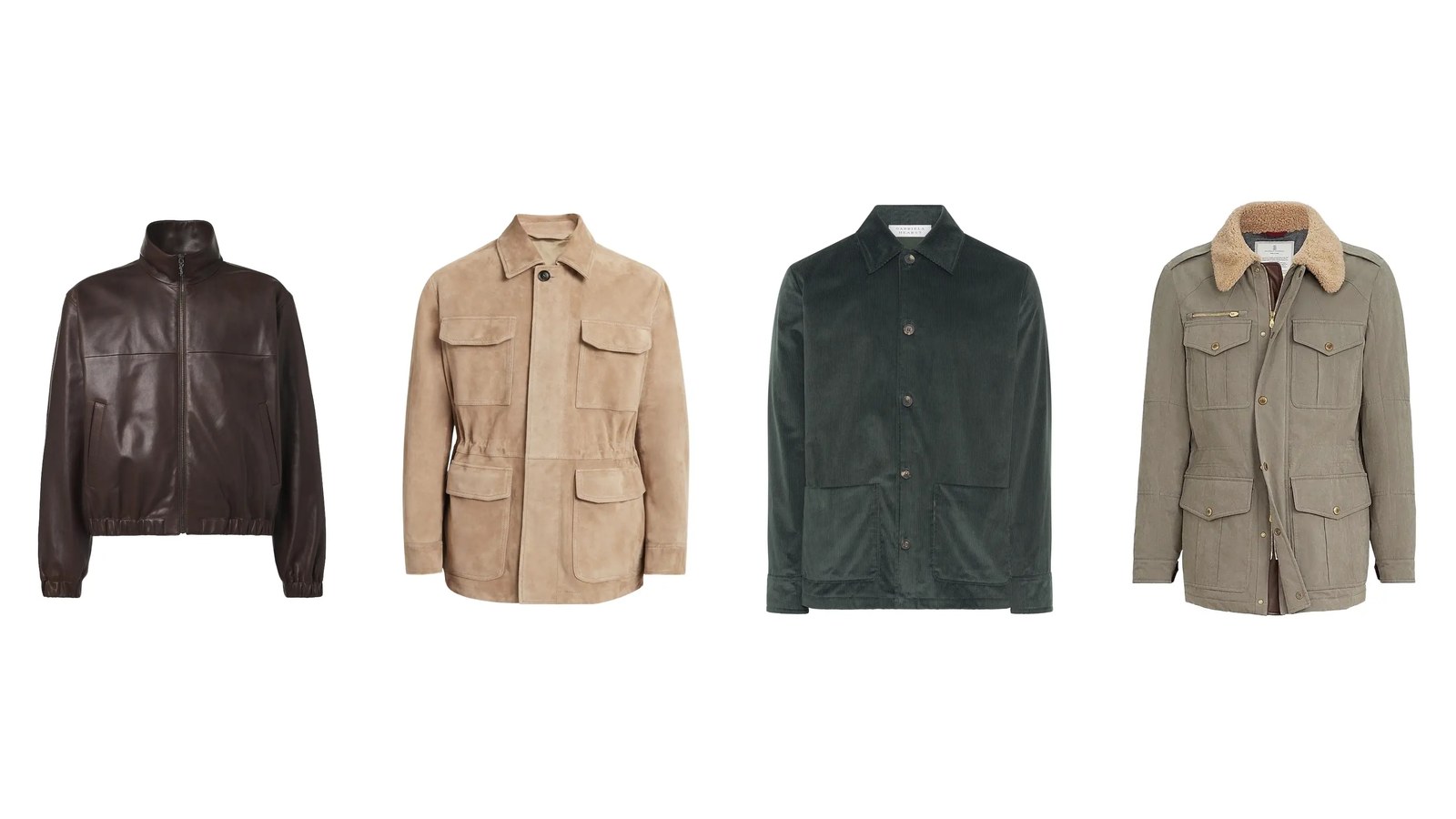 The Best Men's Fall Jackets: Suede, Leather, Barn, Bomber and Quilted Styles