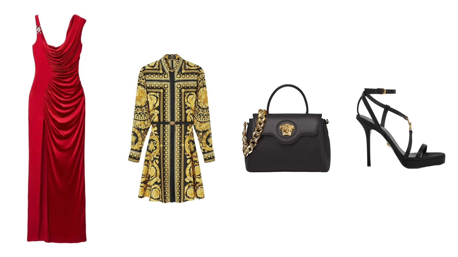 Versace, Explained: The Medusa, the Draped Gown, the La Medusa Bag and How Versace Fits