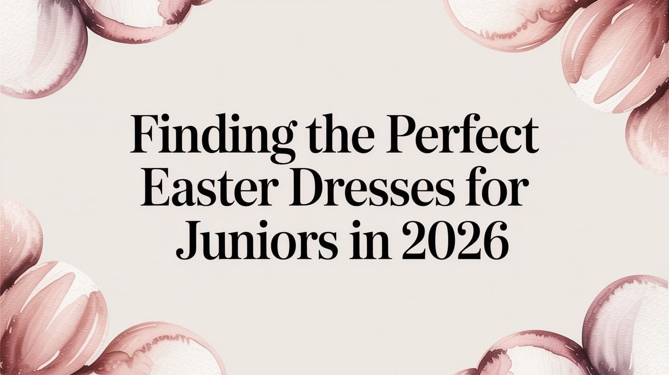 Finding the Perfect Easter Dresses for Juniors in 2026