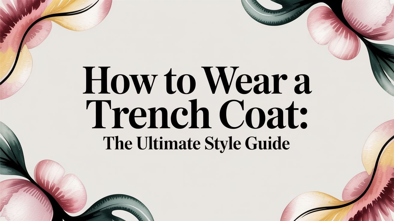 How To Wear A Trench Coat: The Ultimate Style Guide