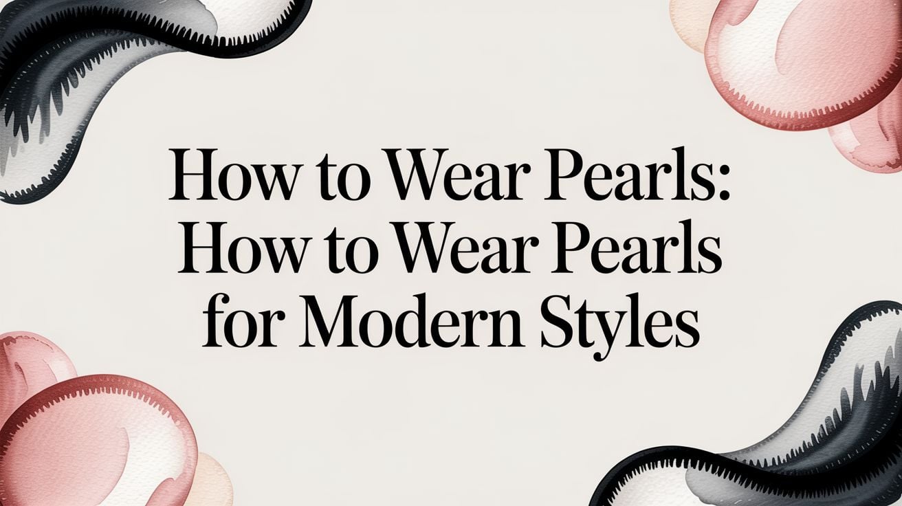 How to Wear Pearls: A Modern Guide to Styling the Classic Gem