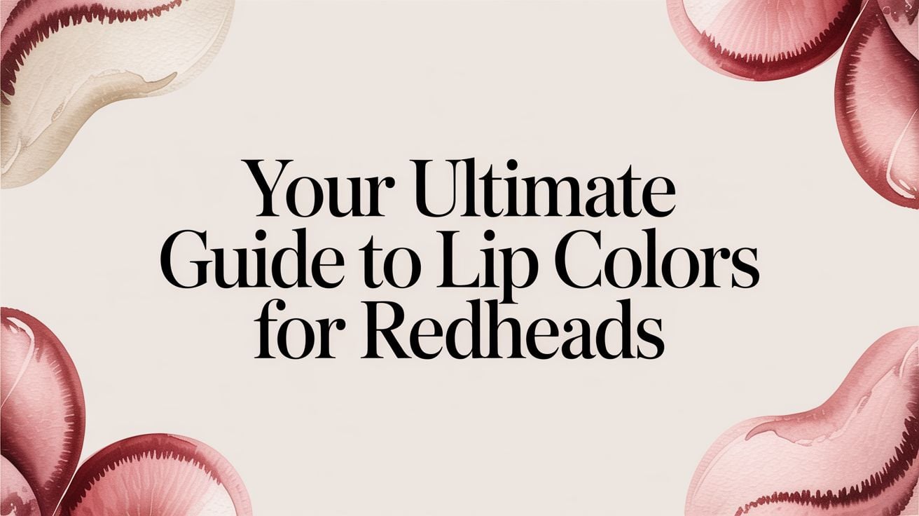 Your Ultimate Guide to Lip Colors for Redheads
