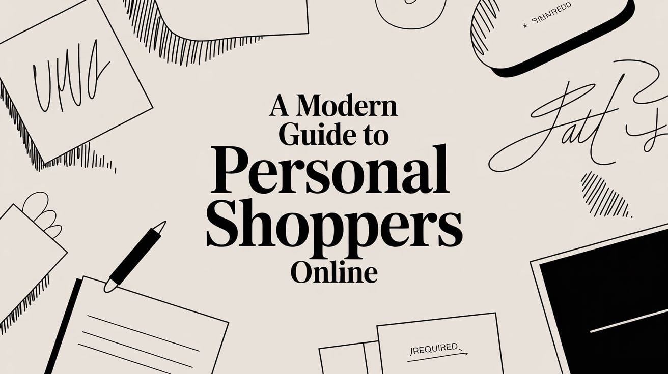 A Modern Guide to Personal Shoppers Online