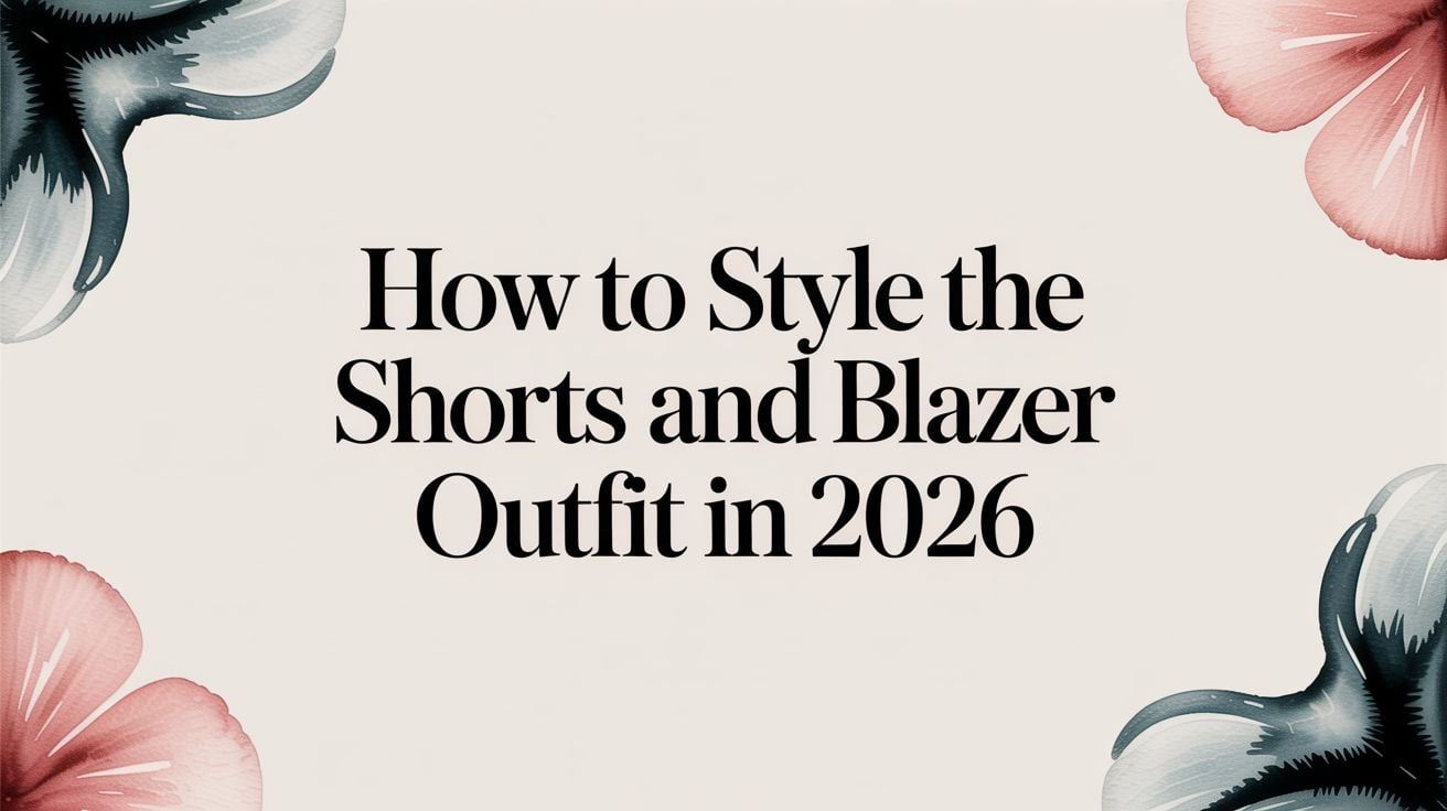 How to Style the Shorts and Blazer Outfit in 2026