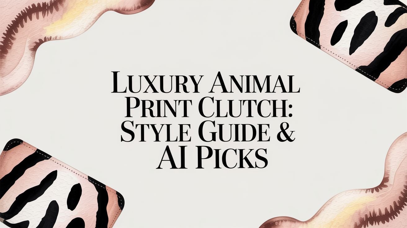Luxury Animal Print Clutch: Style Guide & AI Picks