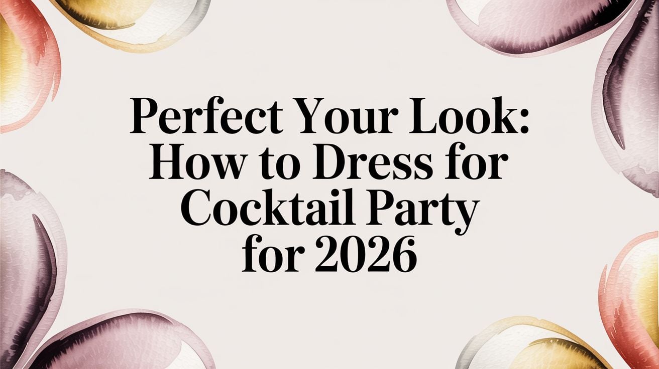 Perfect Your Look: how to dress for cocktail party for 2026