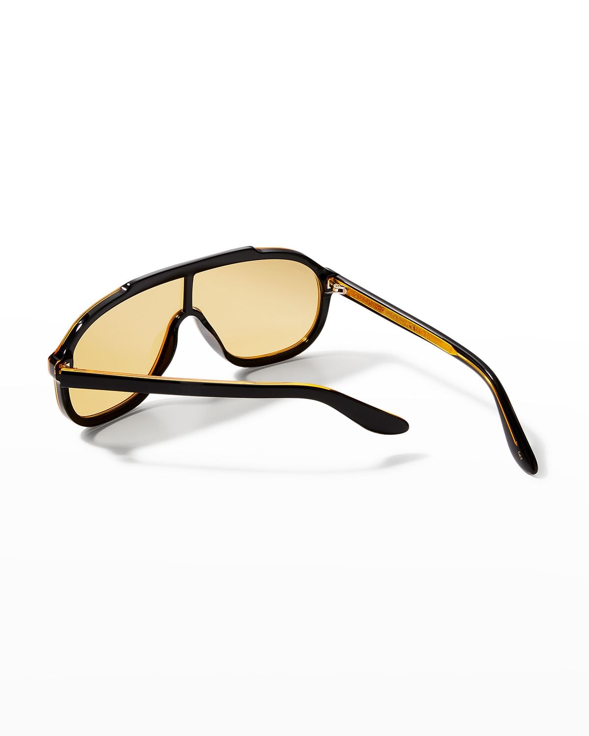 Gucci Men's Acetate Aviator Sunglasses GG1038S Black — best men's luxury sunglasses 2026