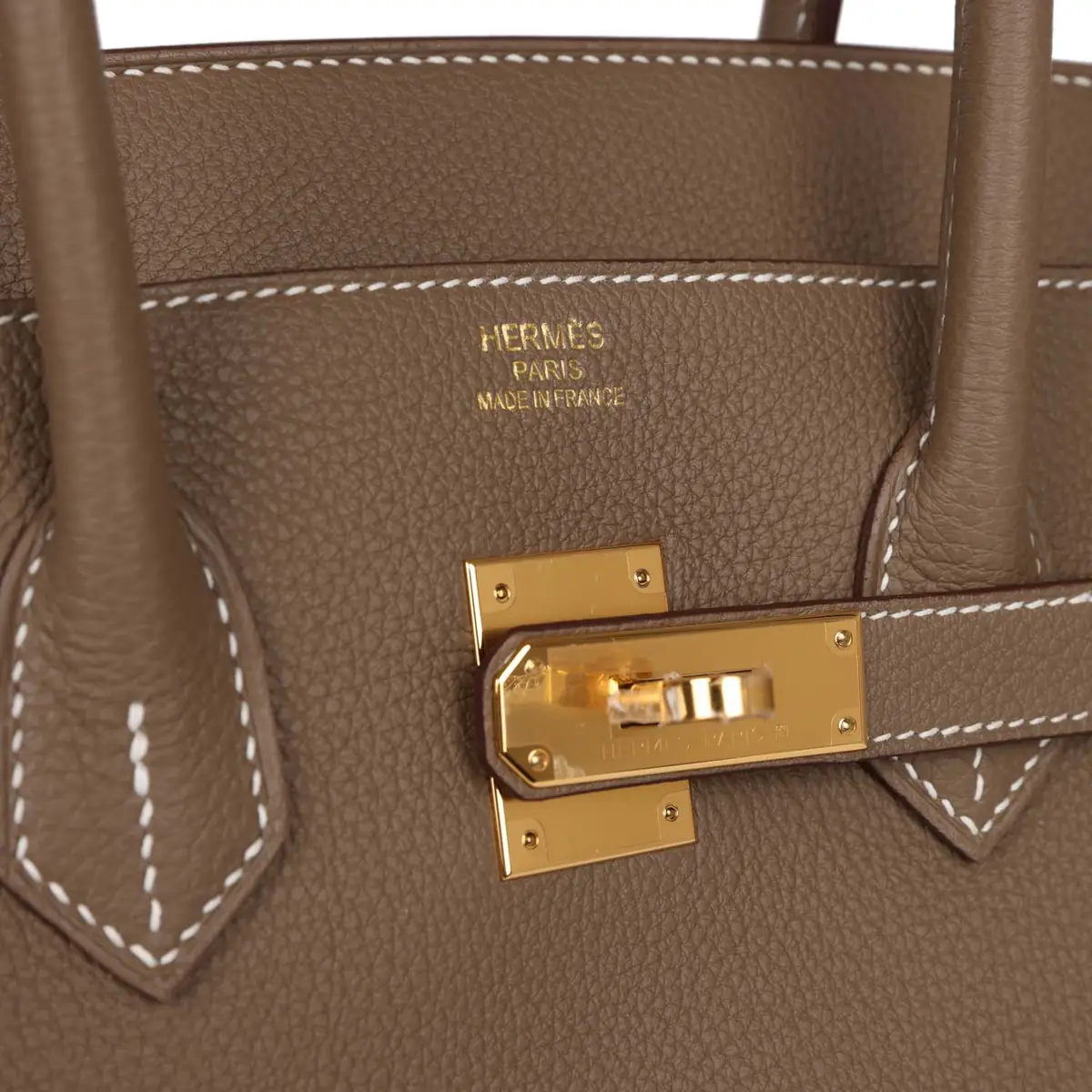 HERMÈS Hermes Birkin 35 Etoupe Togo Gold Hardware | Thumbnail 7 HERMÈS Hermes Birkin 35 Etoupe Togo Gold Hardware | Thumbnail 7