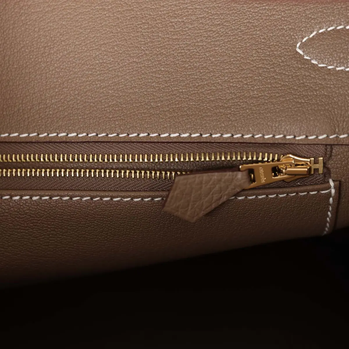HERMÈS Hermes Birkin 35 Etoupe Togo Gold Hardware | Thumbnail 9 HERMÈS Hermes Birkin 35 Etoupe Togo Gold Hardware | Thumbnail 9