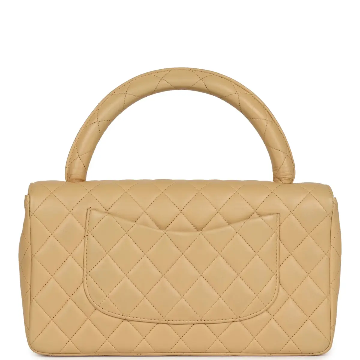 Chanel Vintage Chanel Kelly Parent Flap Bag Beige Lambskin Gold Hardware | Thumbnail 4 Chanel Vintage Chanel Kelly Parent Flap Bag Beige Lambskin Gold Hardware | Thumbnail 4