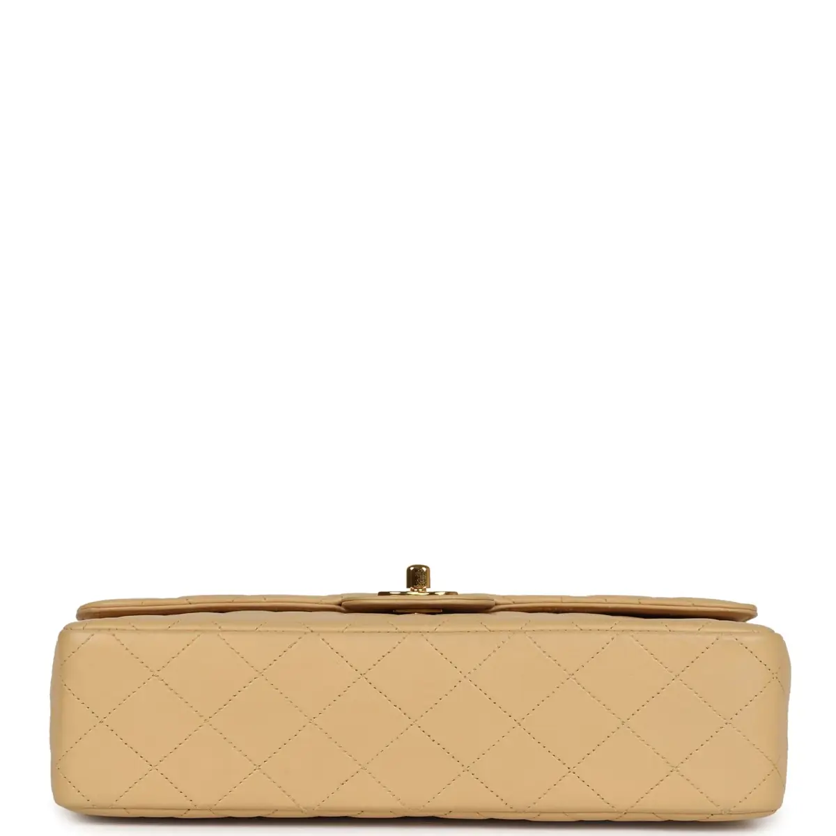 Chanel Vintage Chanel Kelly Parent Flap Bag Beige Lambskin Gold Hardware | Thumbnail 6 Chanel Vintage Chanel Kelly Parent Flap Bag Beige Lambskin Gold Hardware | Thumbnail 6