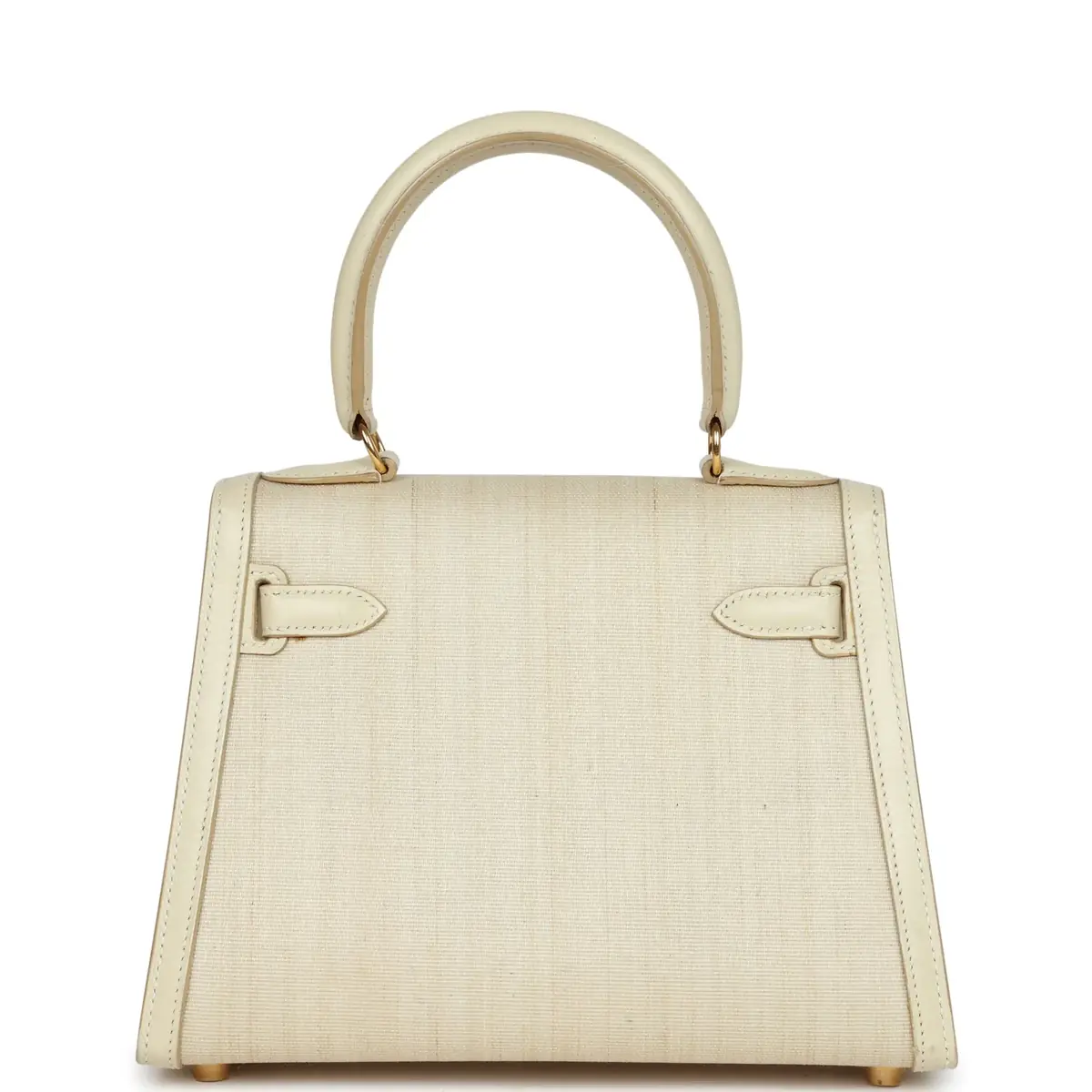 HERMÈS Vintage Hermes Kelly Sellier 20 Parchemin Crinoline and Box Gold Hardware | Thumbnail 5