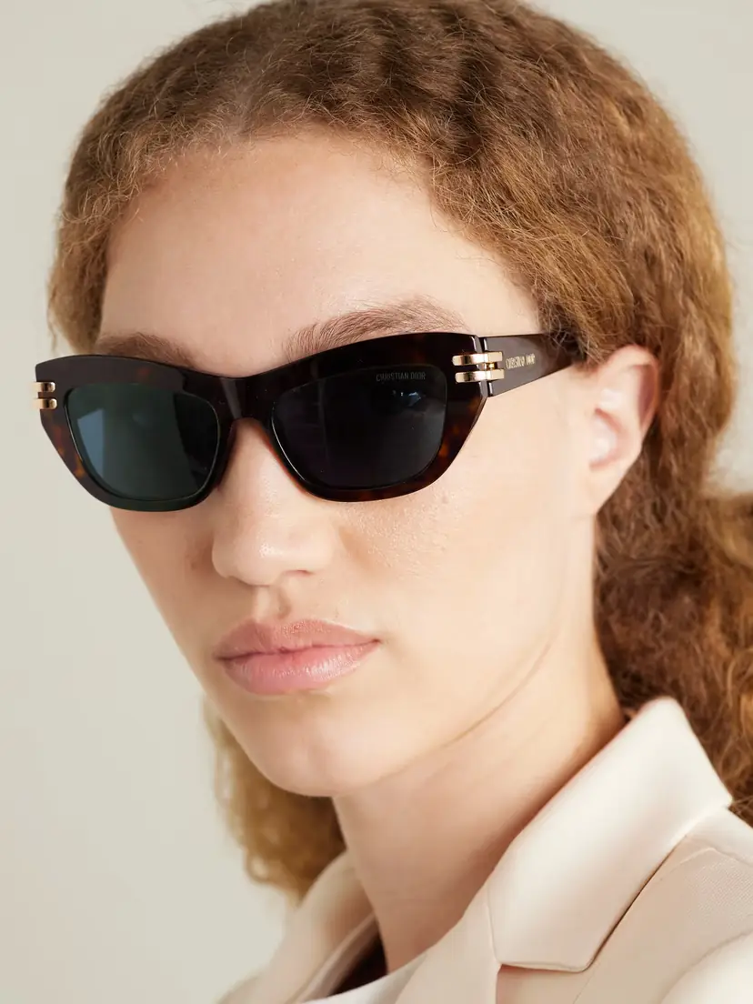DIOR Eyewear Cdior B2u Cat-eye Tortoiseshell Acetate Sunglasses | Thumbnail 2
