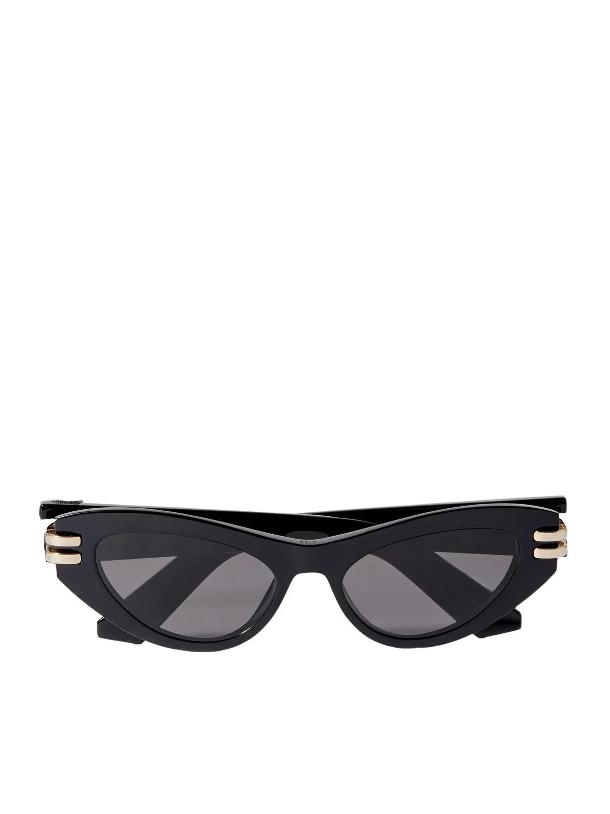 Cdior B1u Cat-eye Acetate And Gold-tone Sunglasses - Black Cdior B1u Cat-eye Acetate And Gold-tone Sunglasses - Black