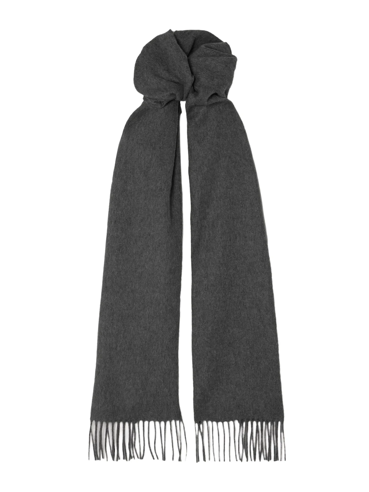 Fringed Cashmere Scarf