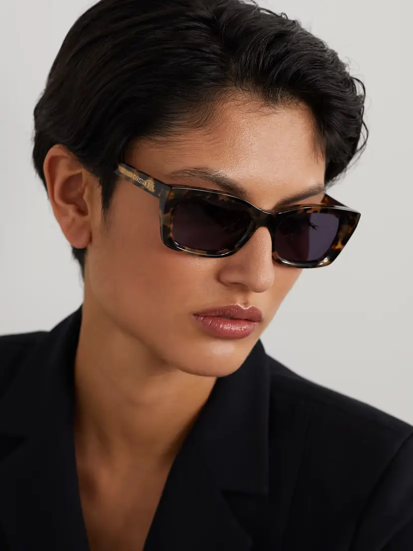 DIOR Eyewear Diormidnight S3i Square-frame Tortoiseshell Acetate Sunglasses | Thumbnail 2