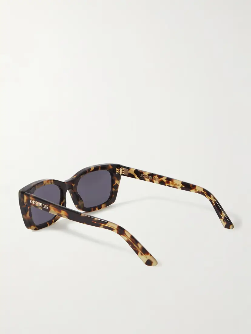 DIOR Eyewear Diormidnight S3i Square-frame Tortoiseshell Acetate Sunglasses | Thumbnail 3