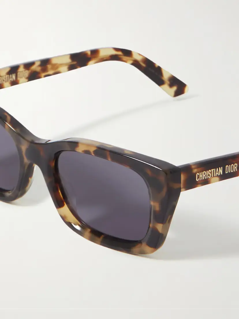 DIOR Eyewear Diormidnight S3i Square-frame Tortoiseshell Acetate Sunglasses | Thumbnail 4