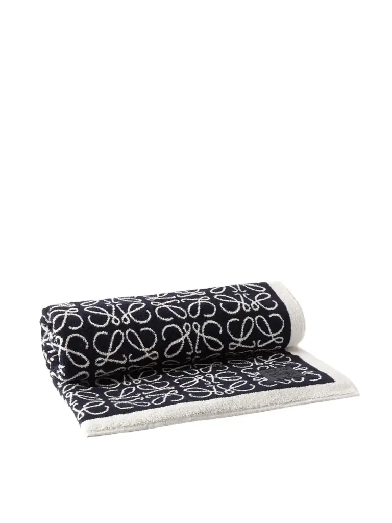 Loewe Anagram Cotton-terry Jacquard Towel | Image 1 Loewe Anagram Cotton-terry Jacquard Towel | Image 1