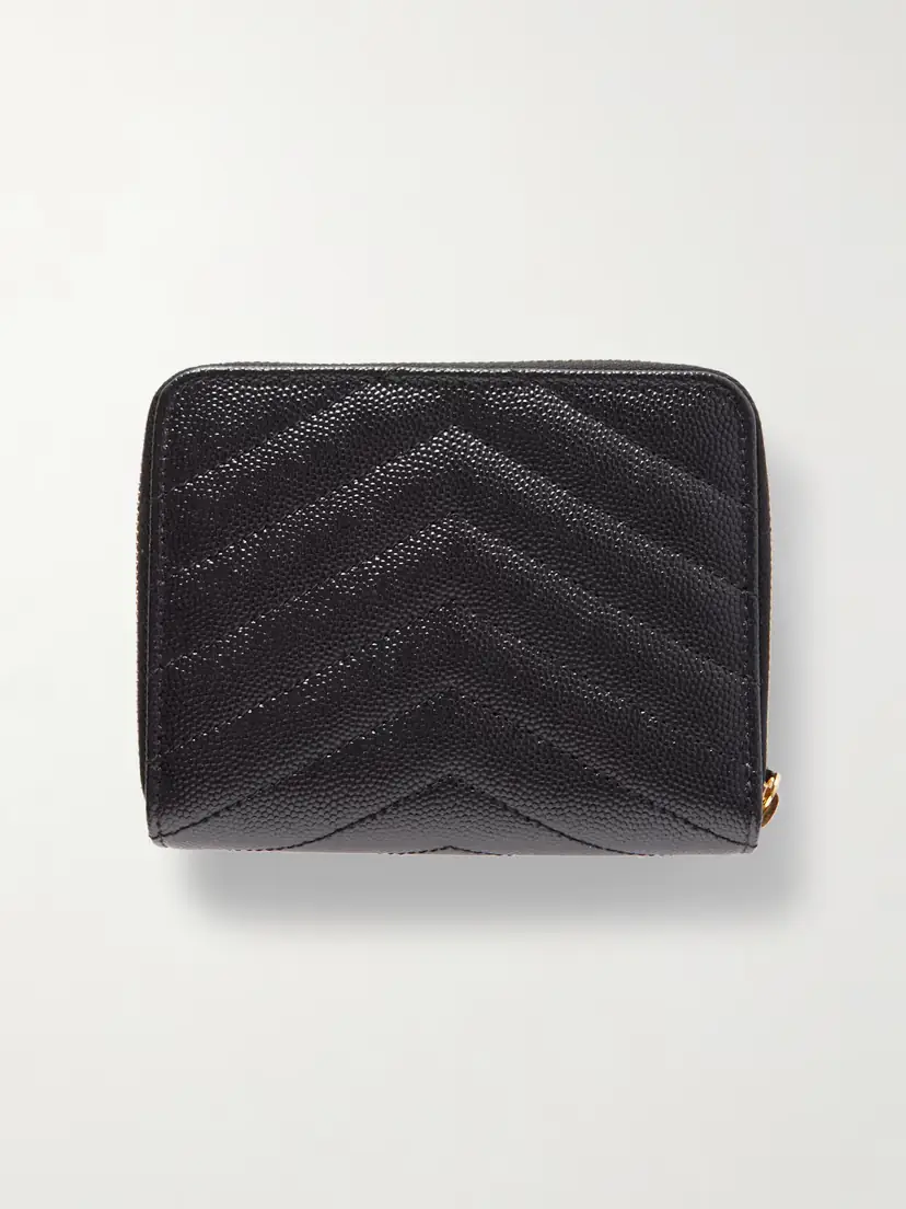 Saint Laurent Monogramme Quilted Textured-leather Wallet | Thumbnail 3 Saint Laurent Monogramme Quilted Textured-leather Wallet | Thumbnail 3