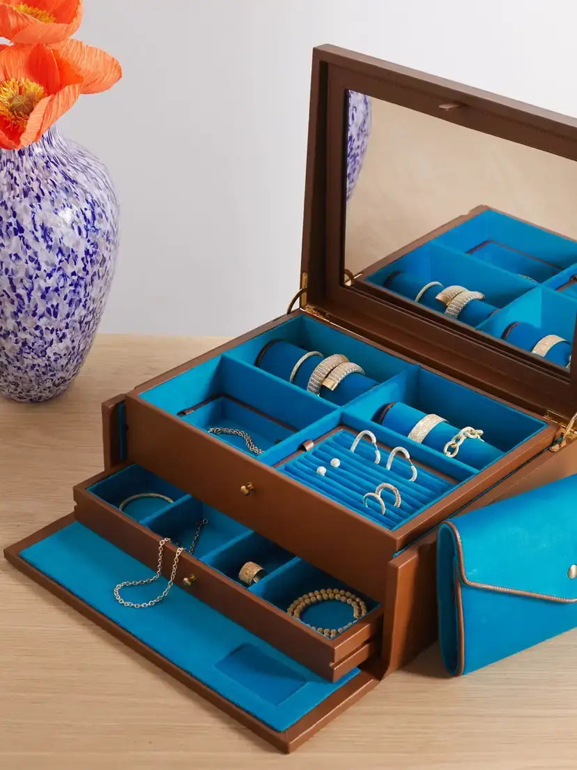 Carolina Bucci + Pineider Printed Leather Jewelry Box | Thumbnail 2