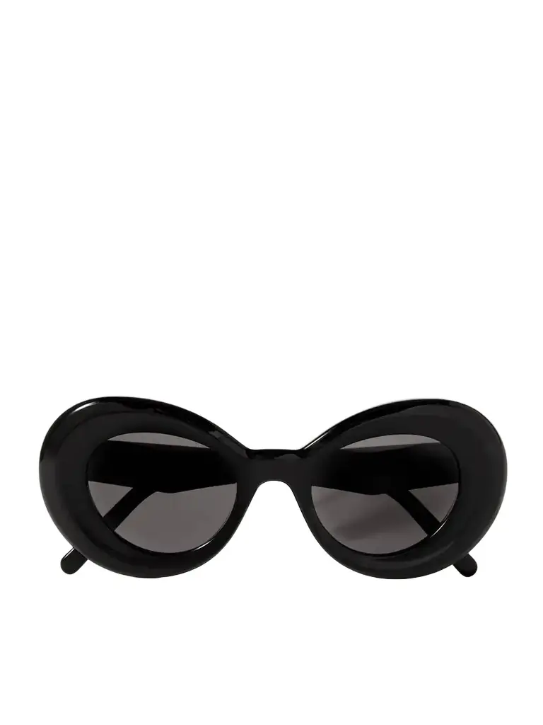 Loewe Curvy Oversized Round-frame Acetate Sunglasses | Image 1 Loewe Curvy Oversized Round-frame Acetate Sunglasses | Image 1