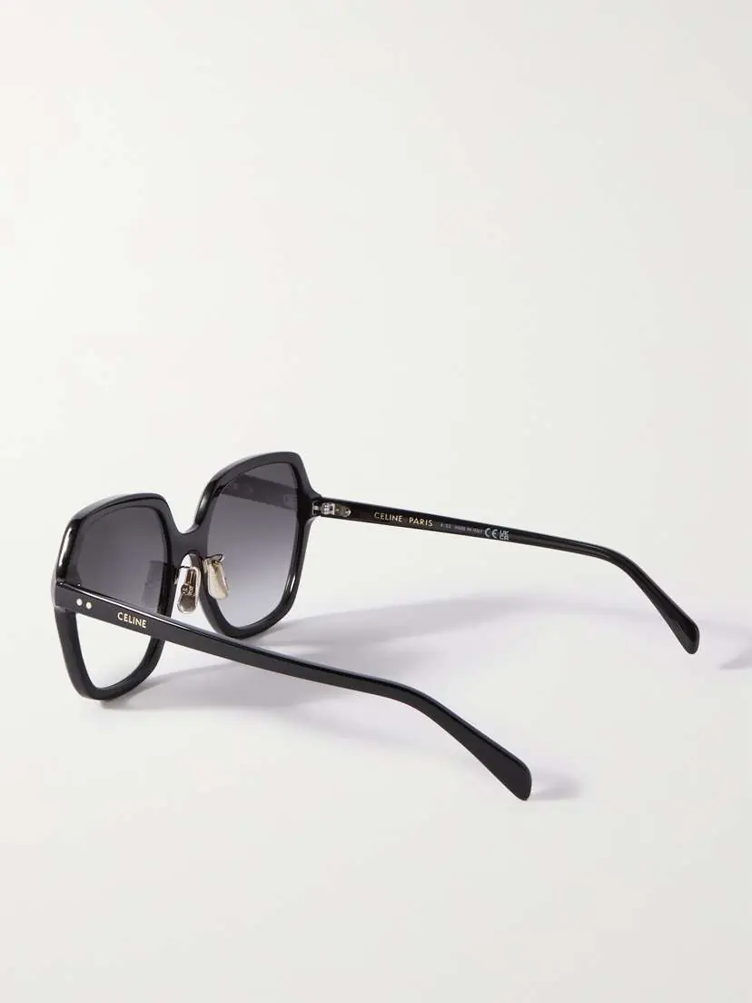 CELINE Eyewear Oversized Square-frame Acetate Sunglasses | Thumbnail 3