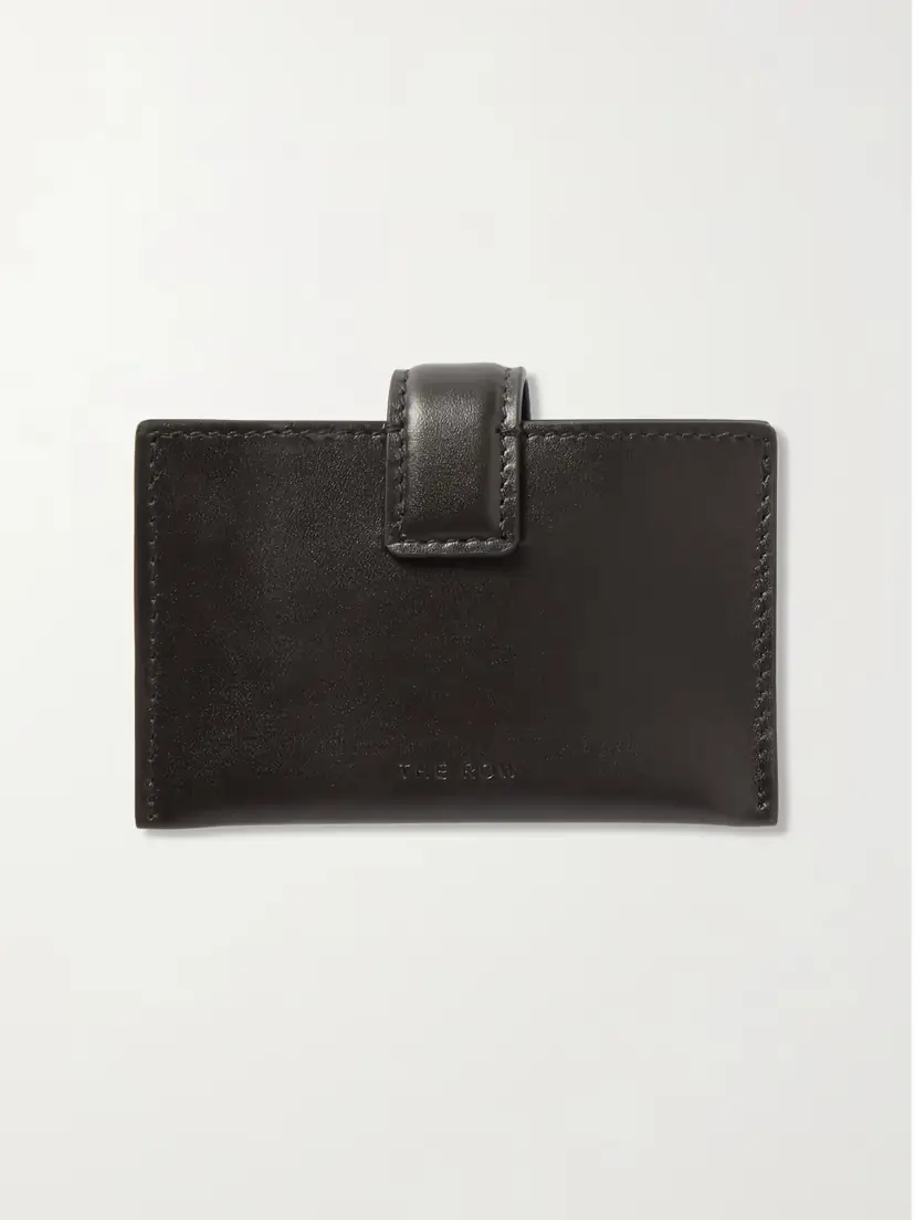 The Row Smooth Leather Cardholder | Thumbnail 3 The Row Smooth Leather Cardholder | Thumbnail 3