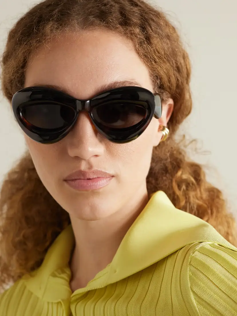 Loewe Inflated Cat-eye Tortoiseshell Acetate Sunglasses | Thumbnail 2 Loewe Inflated Cat-eye Tortoiseshell Acetate Sunglasses | Thumbnail 2