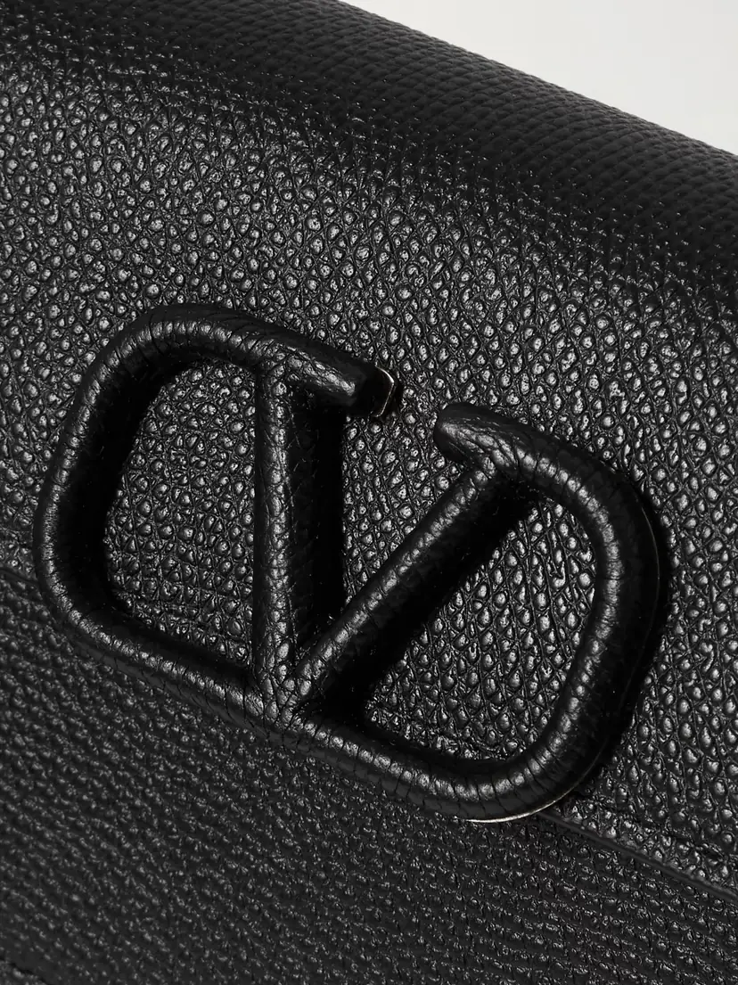 Valentino Garavani Vlogo Textured-leather Wallet | Thumbnail 4