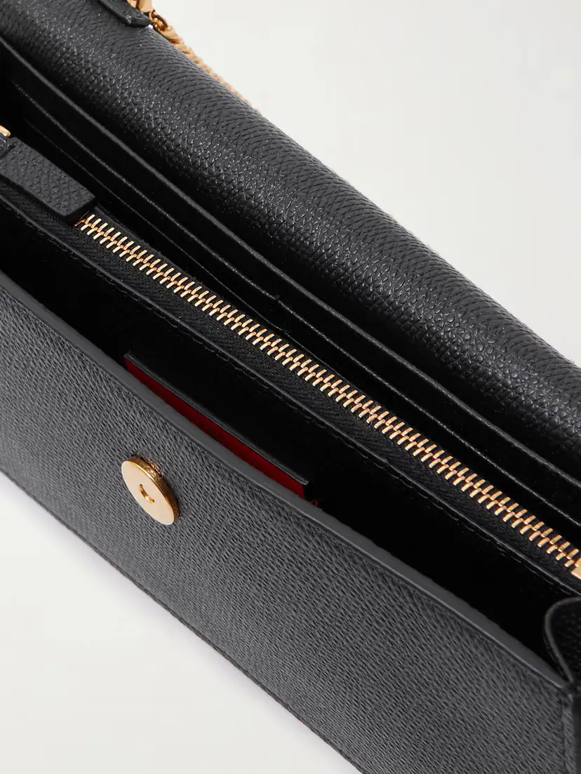 Valentino Garavani Vlogo Textured-leather Wallet | Thumbnail 5