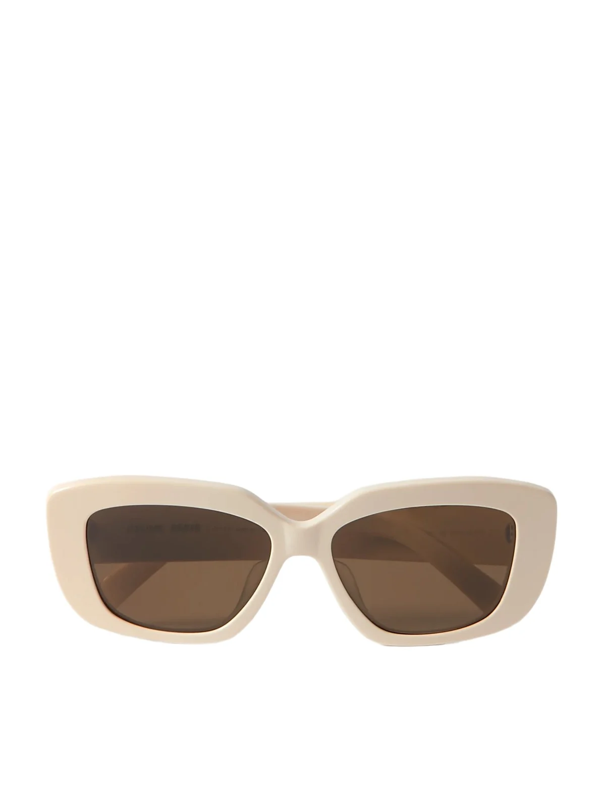 Triomphe Rectangular-frame Acetate Sunglasses