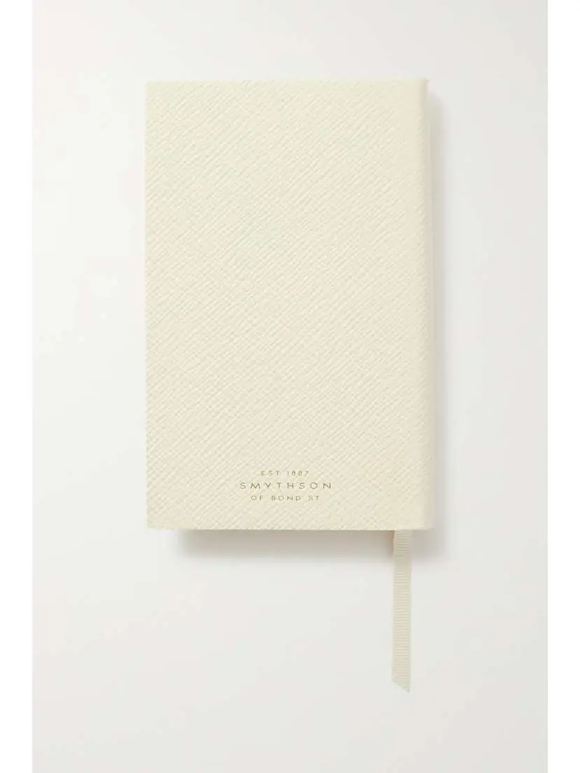 Smythson Panama Tying The Knot Textured-leather Notebook | Thumbnail 3 Smythson Panama Tying The Knot Textured-leather Notebook | Thumbnail 3