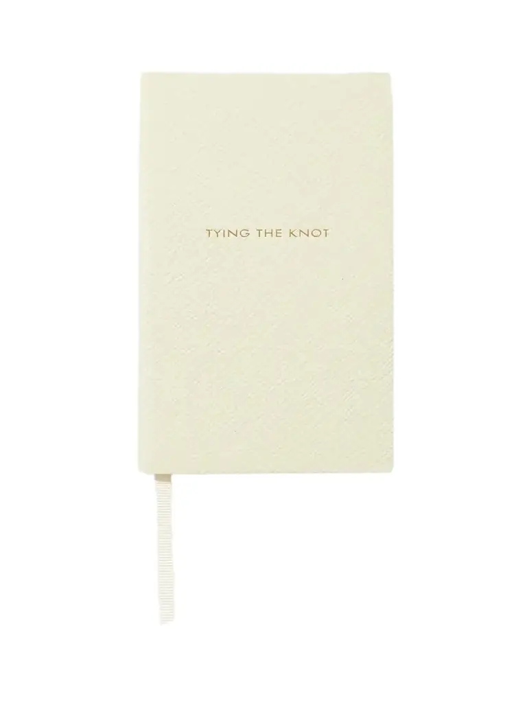 Panama Tying The Knot Textured-leather Notebook