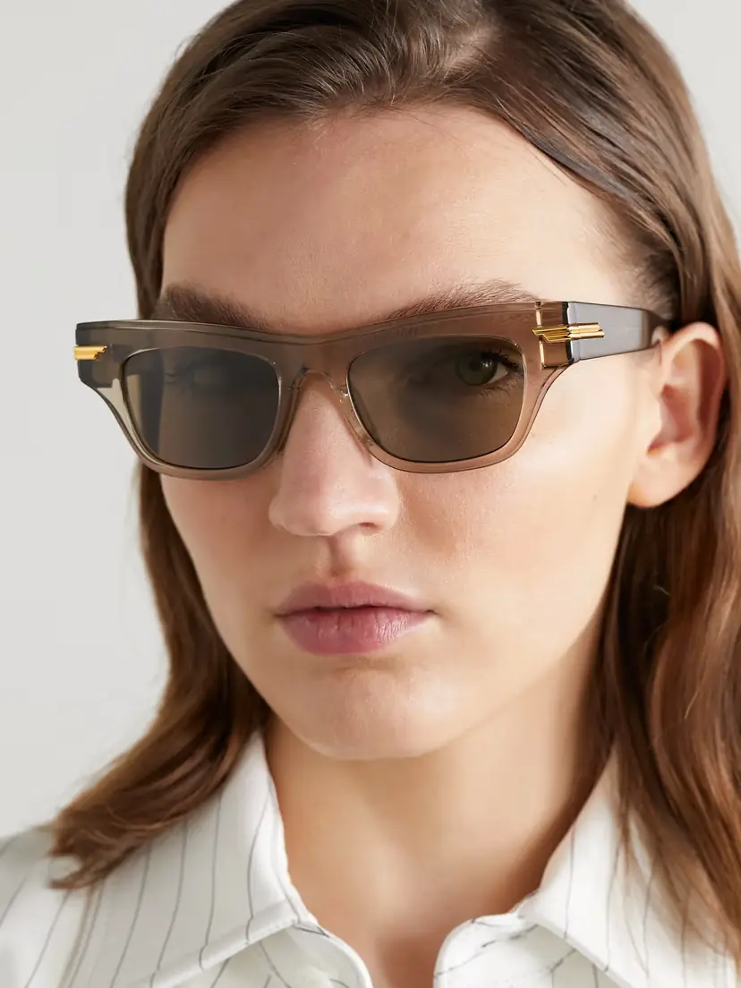 Bottega Veneta Eyewear Square-frame Acetate Sunglasses | Thumbnail 2 Bottega Veneta Eyewear Square-frame Acetate Sunglasses | Thumbnail 2