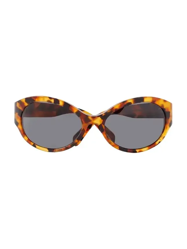 CELINE Eyewear Triomphe Oversized Round-frame Acetate Sunglasses