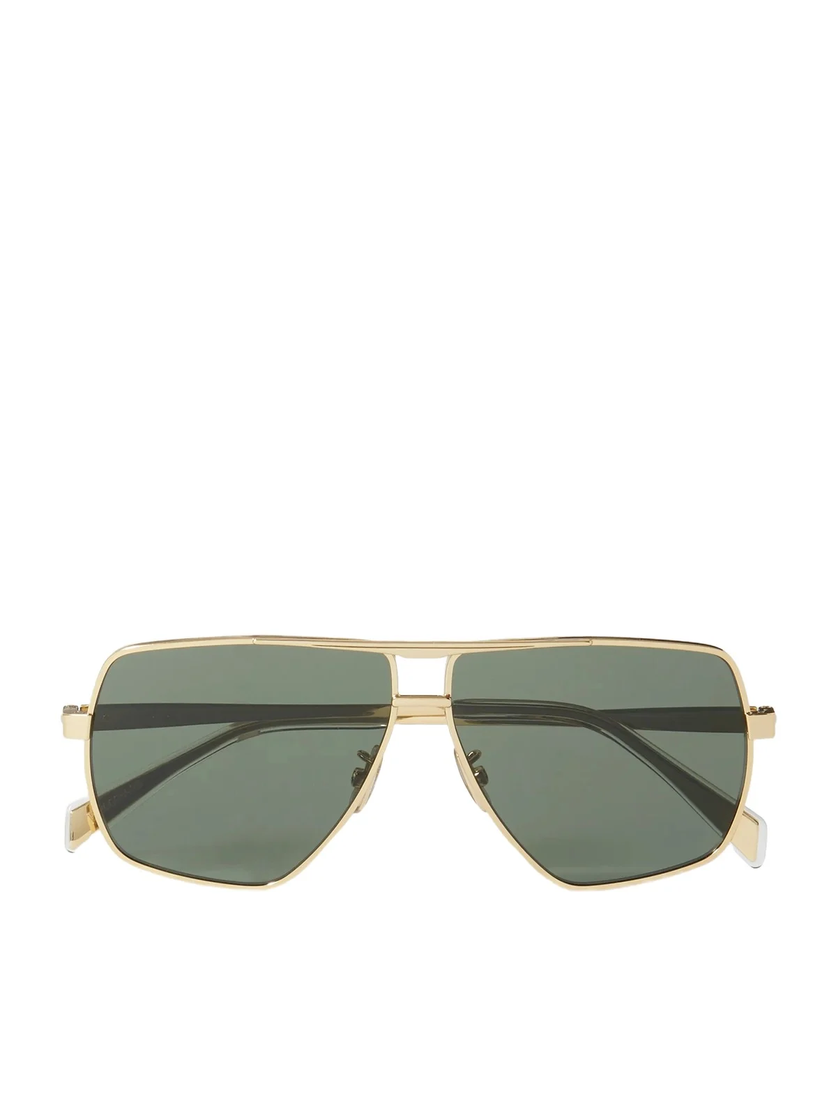 Oversized Aviator-style Gold-tone Sunglasses Oversized Aviator-style Gold-tone Sunglasses