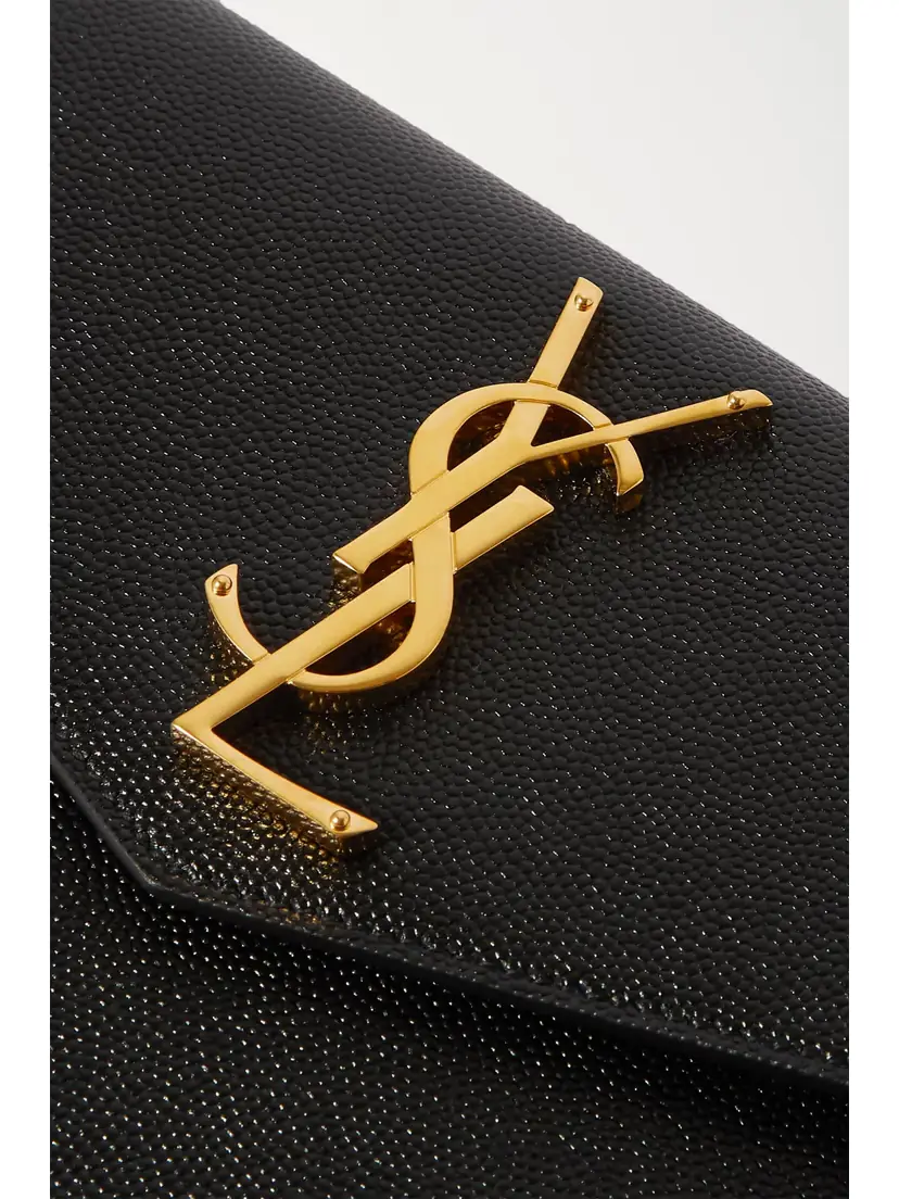 Saint Laurent Uptown Textured-leather Pouch | Thumbnail 4 Saint Laurent Uptown Textured-leather Pouch | Thumbnail 4