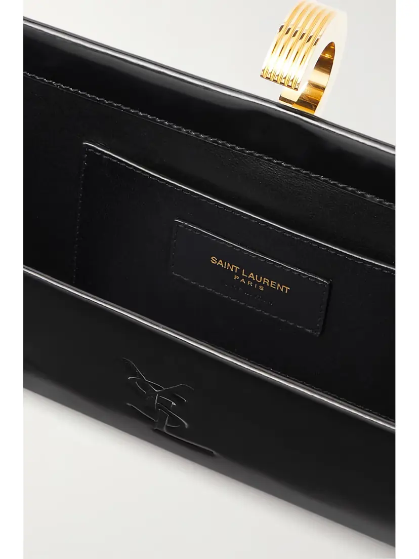 Saint Laurent Daria Patent-leather Clutch | Thumbnail 5 Saint Laurent Daria Patent-leather Clutch | Thumbnail 5