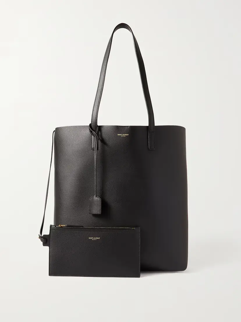 Saint Laurent North/south Leather Tote | Thumbnail 6