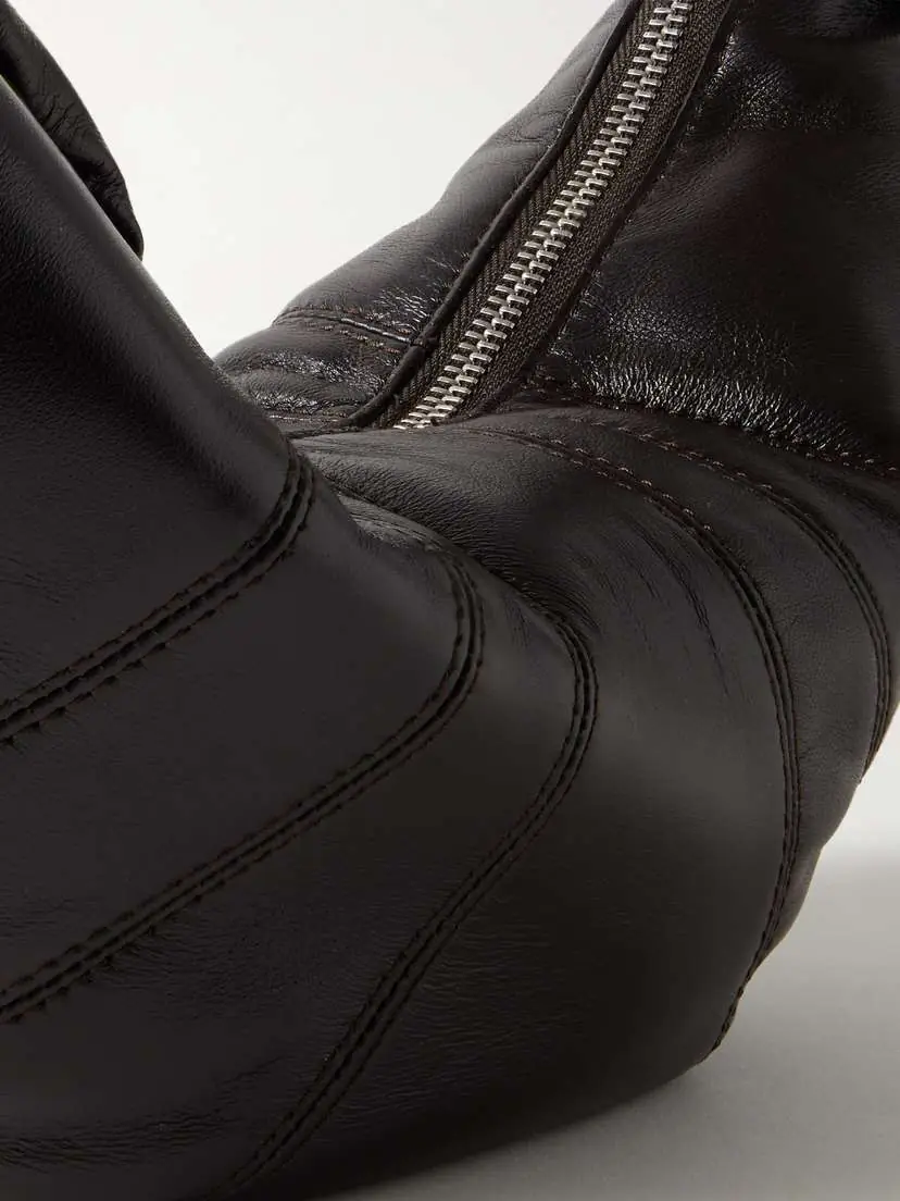 Lemaire Croissant Small Paneled Leather Shoulder Bag | Thumbnail 4
