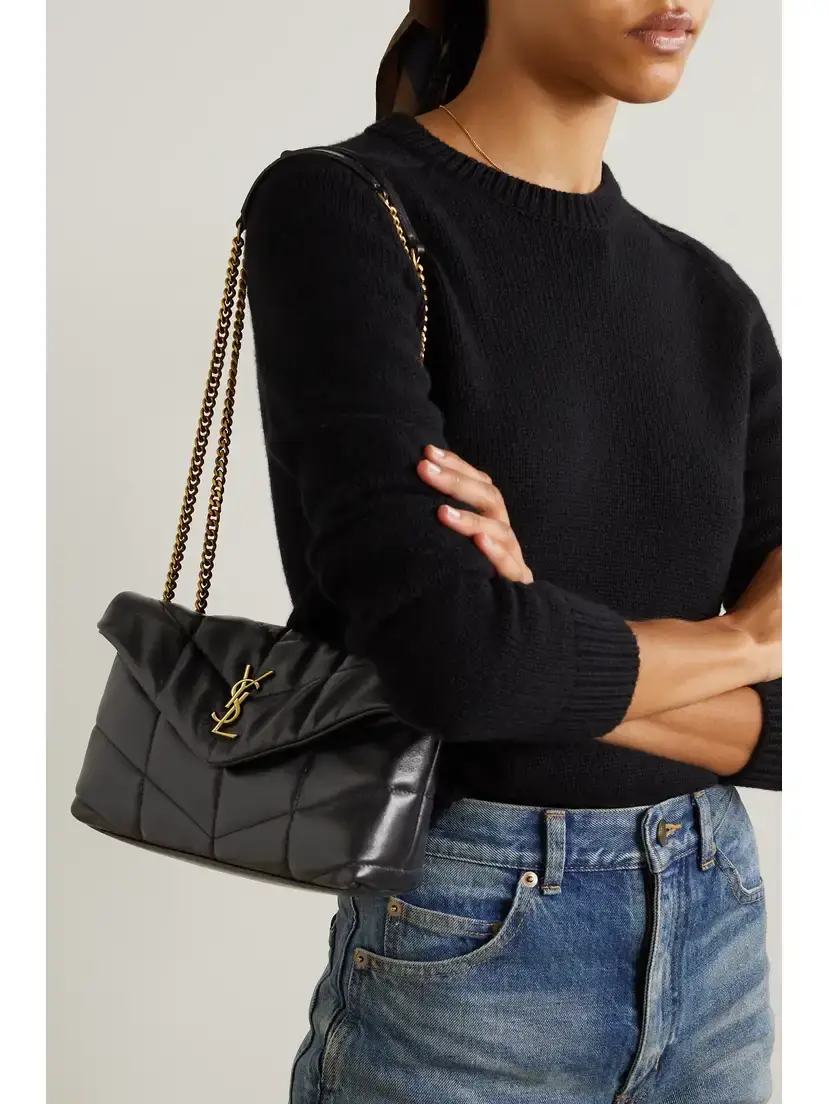 Saint Laurent Toy Puffer Mini Matelassé Leather Shoulder Bag | Thumbnail 2 Saint Laurent Toy Puffer Mini Matelassé Leather Shoulder Bag | Thumbnail 2
