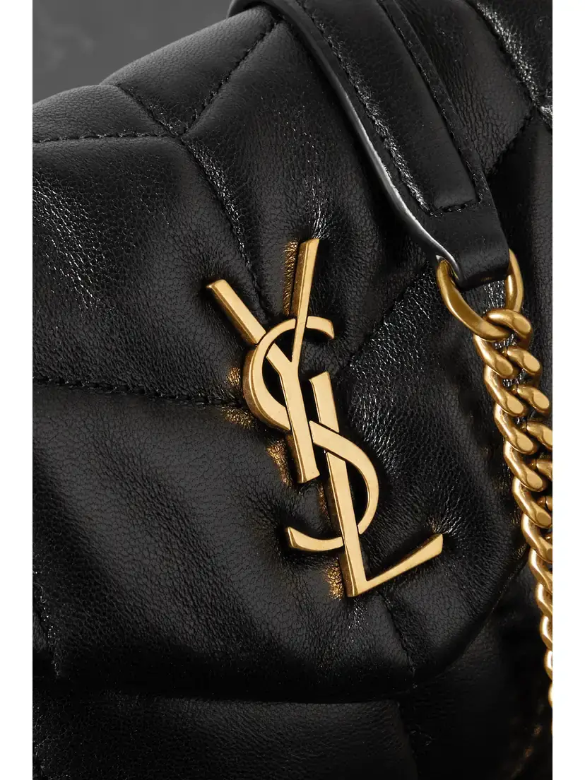 Saint Laurent Toy Puffer Mini Matelassé Leather Shoulder Bag | Thumbnail 4 Saint Laurent Toy Puffer Mini Matelassé Leather Shoulder Bag | Thumbnail 4