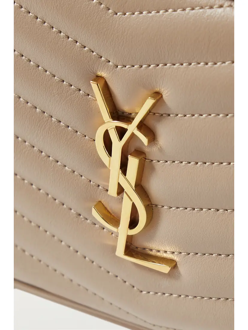 Saint Laurent Loulou Mini Matelassé Leather Shoulder Bag | Thumbnail 4 Saint Laurent Loulou Mini Matelassé Leather Shoulder Bag | Thumbnail 4