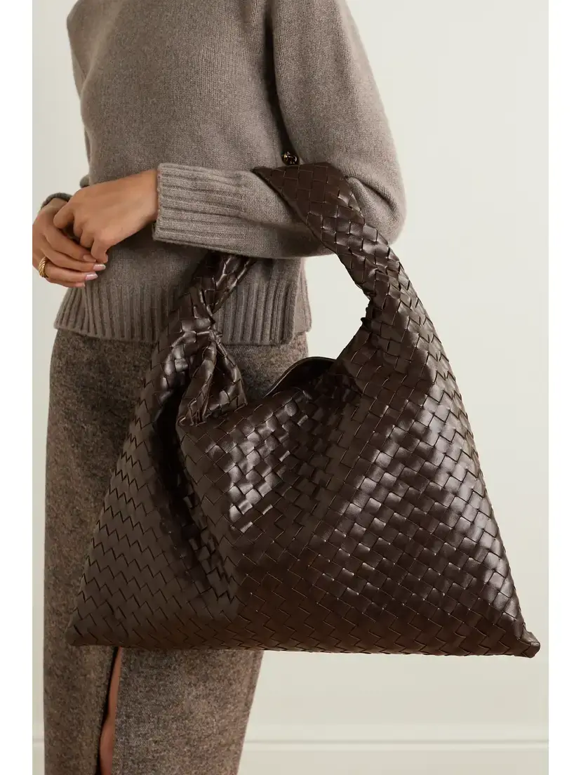 Bottega Veneta Hop Large Intrecciato Leather Tote | Thumbnail 2 Bottega Veneta Hop Large Intrecciato Leather Tote | Thumbnail 2