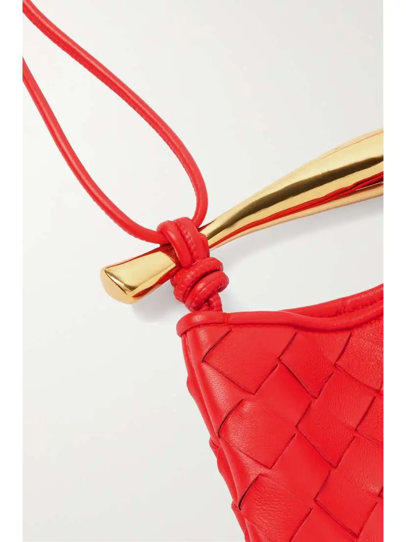 Bottega Veneta Sardine Mini Intrecciato Leather Shoulder Bag | Thumbnail 4 Bottega Veneta Sardine Mini Intrecciato Leather Shoulder Bag | Thumbnail 4