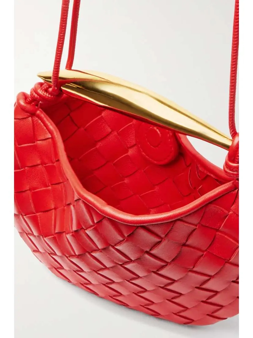 Bottega Veneta Sardine Mini Intrecciato Leather Shoulder Bag | Thumbnail 5 Bottega Veneta Sardine Mini Intrecciato Leather Shoulder Bag | Thumbnail 5