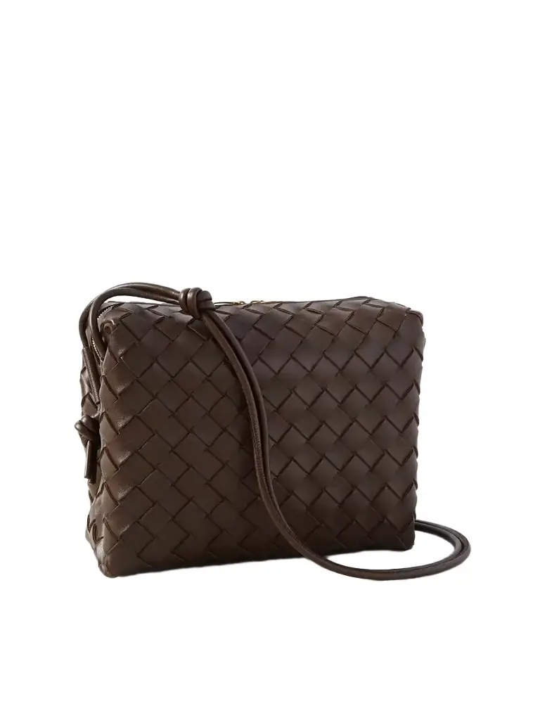 Bottega Veneta Loop Small Intrecciato Leather Shoulder Bag | Image 1 Bottega Veneta Loop Small Intrecciato Leather Shoulder Bag | Image 1
